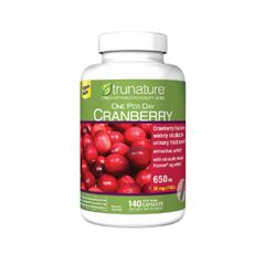 Viên Uống TRUNATURE One Per Day Cranberry 650mg