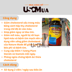 Viên Uống NATURE MADE CholestOff Plus