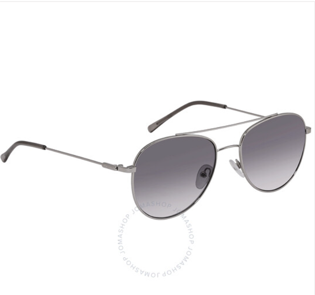 Kính CALVIN KLEIN Grey Pilot Ladies Sunglasses CK20121S-001, Size 57-17-140mm