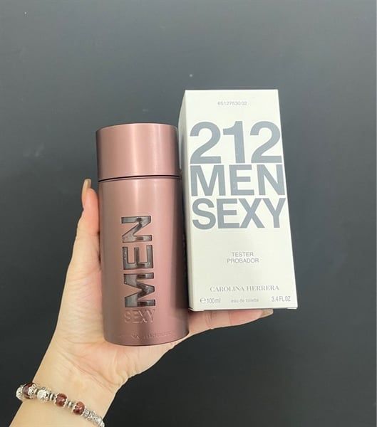 Nước Hoa CAROLINA HERRERA 212 Men Sexy EDT Tester Probador