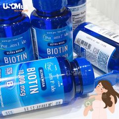 Viên Uống Mọc Tóc PURITAN'S PRIDE Ultra Mega Biotin 10.000mcg