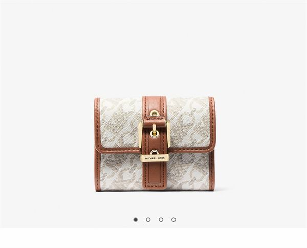 Ví MICHAEL KORS Colby Small Empire Signature Logo Tri-Fold Wallet 32T4GBAD5B