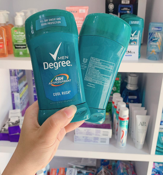 Lăn Khử Mùi Nam DEGREE 48h Antiperspirant Cool Rush, 76g