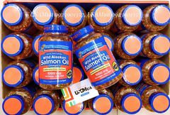 Viên Uống PURE ALASKA OMEGA Wild Alaskan Salmon Oil Omega-3 1000mg