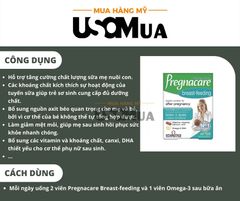 Viên Uống Bổ Sung Vitamin Cho Phụ Nữ Sau Sinh VITABIOTIC After Pregnacare Breast-feeding