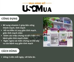 Viên Uống NATURE'S WAY Leg Veins Premium Blend