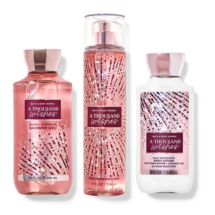 Sữa Tắm BATH & BODY WORKS A Thousand Wishes With Pro-Vitamin B5 + Aloe