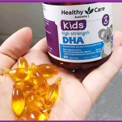Viên Uống HEALTHY CARE Kids High Strength DHA Cho Bé 4th+