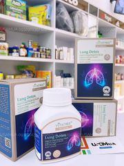 Viên Uống Thải Độc Phổi VITATREE Lung Detox Úc
