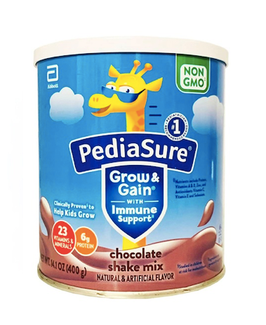 Sữa Bột ABBOTT Pediasure Grow & Gain Chocolate Shake Mix