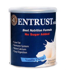 Sữa Bột Dành Cho Người Tiểu Đường ENTRUST Nonfat Dry Milk No Sugar Added 400g