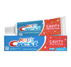 Kem Đánh Răng CREST Kids Cavity Protection Sparkle Fun Cho Bé 2+ 130g
