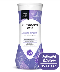 Dung Dịch Vệ Sinh SUMMER'S EVE Delicate Blossom For Sensitive Skin 5in1