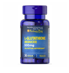 Viên Uống Trắng Da PURITAN’S PRIDE L-Glutathione (Reduced) 500mg