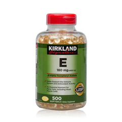 Viên Uống KIRKLAND SIGNATURE Vitamin E 180mg 400IU