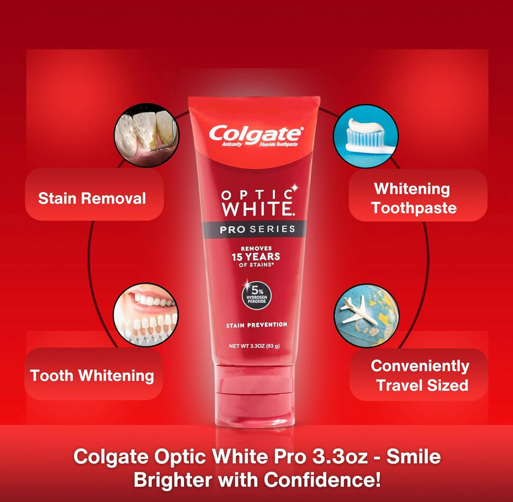 Kem Đánh Răng COLGATE Optic White Pro Series 93g