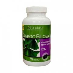 Viên Uống Bổ Não TRUNATURE Ginkgo Biloba 120mg