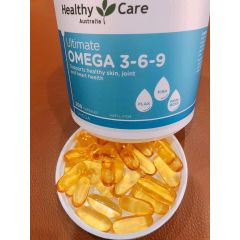 Viên Uống Dầu Cá Omega 3-6-9 HEALTHY CARE Úc Ulimate