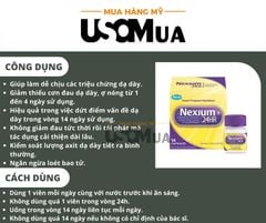 Viên Uống NEXIUM 24HR Treats Frequent Heartburn Capsules