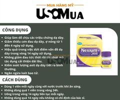 Viên Uống NEXIUM 24HR Treats Frequent Heartburn Capsules