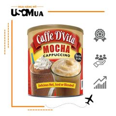 Cafe Hòa Tan CAFFE D'VITA Mocha Cappuccino, 1.8kg