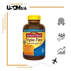 Viên Uống NATURE MADE Triple Flex Triple Strength + D3