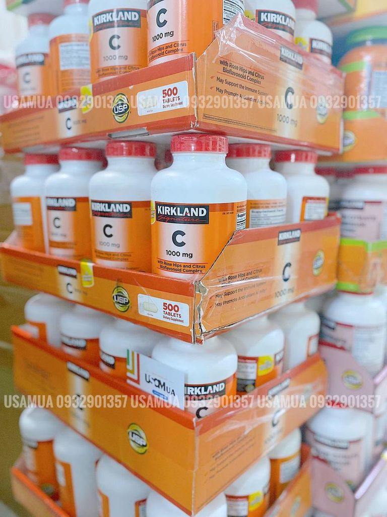 Viên Uống KIRKLAND SIGNATURE Vitamin C 1000mg