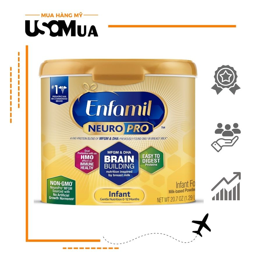 Sữa Bột MEAD JOHNSON Enfamil Neuro Pro Non-GMO