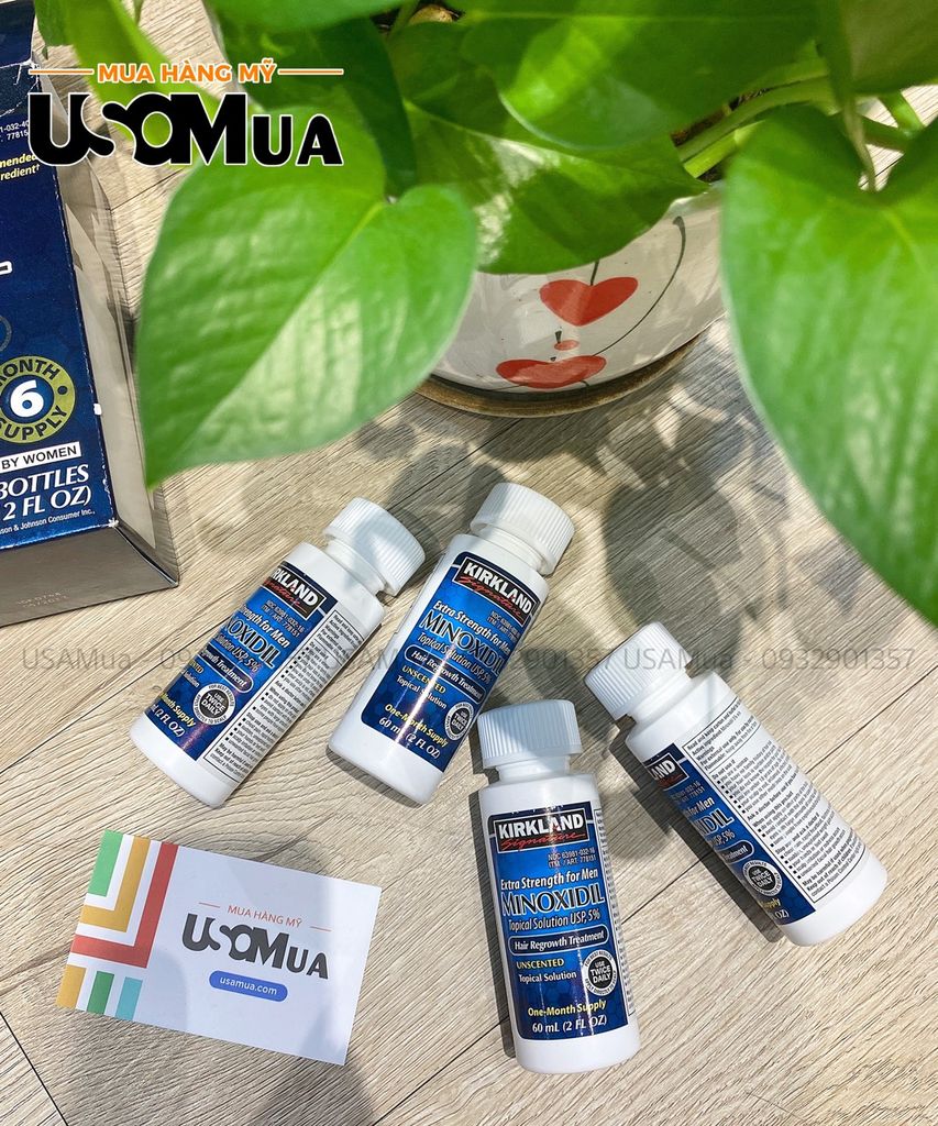 Dung Dịch Hỗ Trợ Mọc Tóc KIRKLAND Minoxidil 5% 60ml