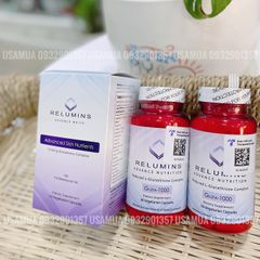 Viên Uống Trắng Da RELUMINS Advance Nutrition Reduced L-Glutathione Complex Gluta-1000