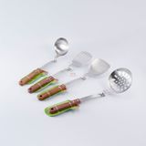  Sạn 9 Cán Gỗ Cherry Có Rãnh Treo Tiện Lợi Cherry 