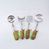  Sạn 9 Cán Gỗ Cherry Có Rãnh Treo Tiện Lợi Cherry 