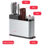  Ống Đũa 3 Ngăn Inox Cao Cấp Sinoart 1206 