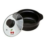  Nồi Đất Nắp Kiếng Lít Sâu Cherry Tiện Lợi 