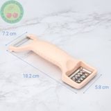  Dao Bào Nhựa Inox Đa Năng EX488-2 Cherry 