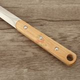  Vá Canh Inox Cán Gỗ Cherry Tiện Lợi 