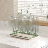 Kệ Úp Ly Nhựa Inox Cao Cấp Sinoart 