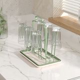  Kệ Úp Ly Nhựa Inox Cao Cấp Sinoart 