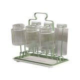  Kệ Úp Ly Nhựa Inox Cao Cấp Sinoart 