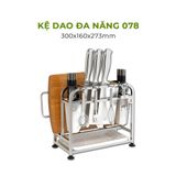  Kệ Dao Inox 304 Cao Cấp Có Khay Hứng Nước Cherry 