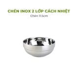  Tô Chén Inox Hàn Quốc 2 Lớp Tiện Lợi Cherry 