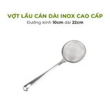  Vợt Lẩu Inox Cán Dài Cherry 