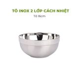 Tô Chén Inox Hàn Quốc 2 Lớp Tiện Lợi Cherry 
