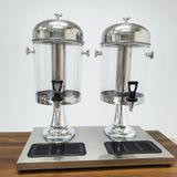  Bình Nước Bầu Trụ Tròn Inox Nhựa Cao Cấp Horeca 