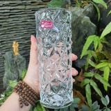  Bình Hoa Thuỷ Tinh Tròn Kim Cương Cao Cấp Cherry FP066B 