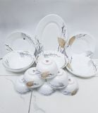  Bộ Tô Chén Sứ Sắc Thu Opal Cao Cấp Tiện Lợi 