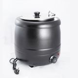  Nồi Súp Buffet 10L Inox Nhựa Cao Cấp Màu Đen Cherry 