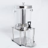  Bình Nước Thuỷ Tinh Trái Cây Buffet Nhựa Inox Cao Cấp Horeca 