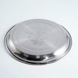  Khay Tròn Nho Inox Cherry 