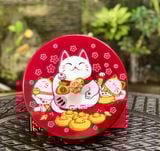  Hộp Mứt Nhạc Hoạ Tiết Xuân Nhiều Mẫu Mới Cherry 
